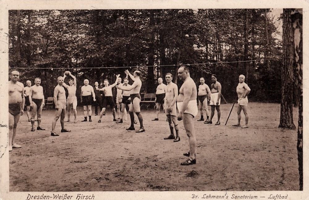 Bautzner Landstraße - Dr. Lahmanns Sanatorium