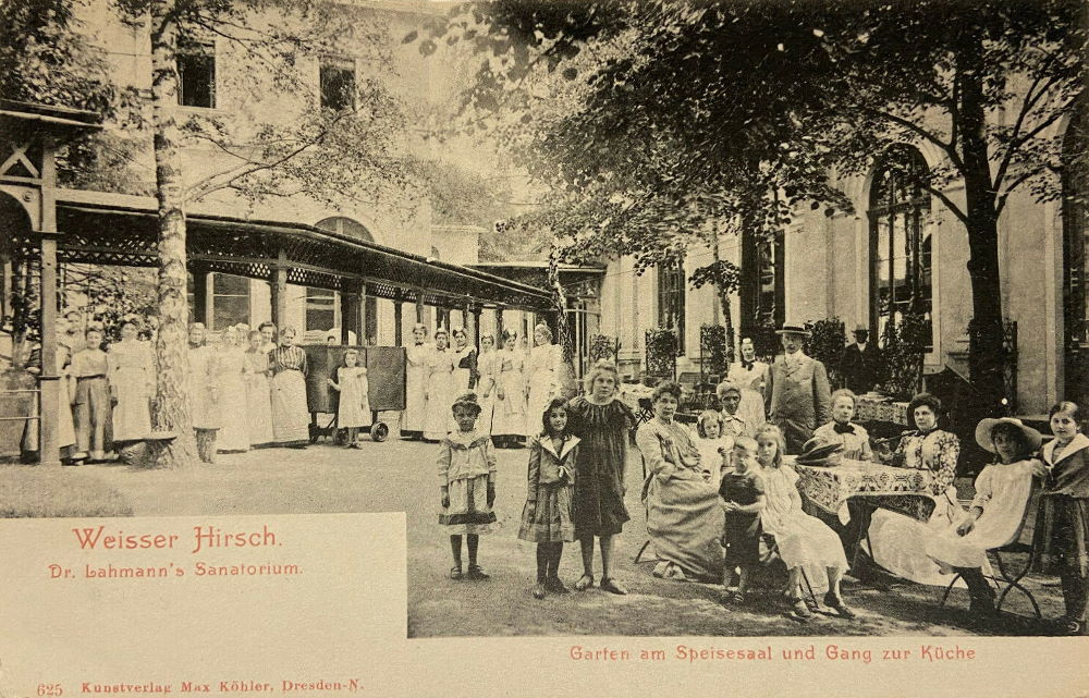 Bautzner Landstraße - Dr. Lahmanns Sanatorium
