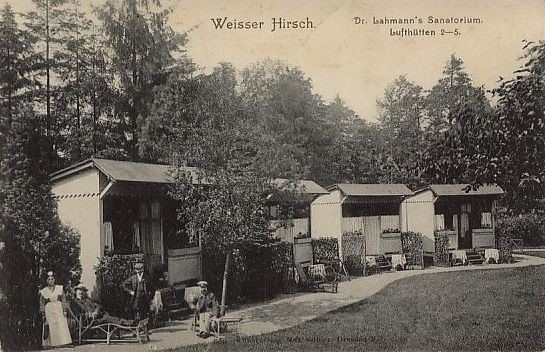 Bautzner Landstraße - Dr. Lahmanns Sanatorium