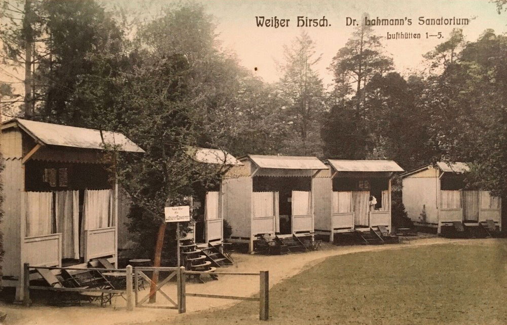 Bautzner Landstraße - Dr. Lahmanns Sanatorium