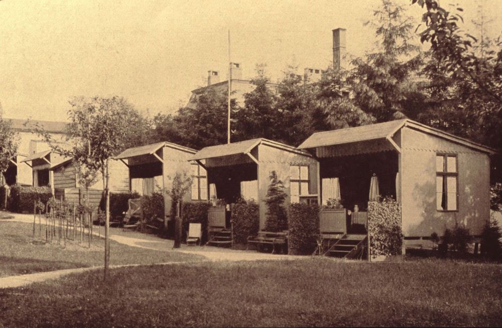 Bautzner Landstraße - Dr. Lahmanns Sanatorium