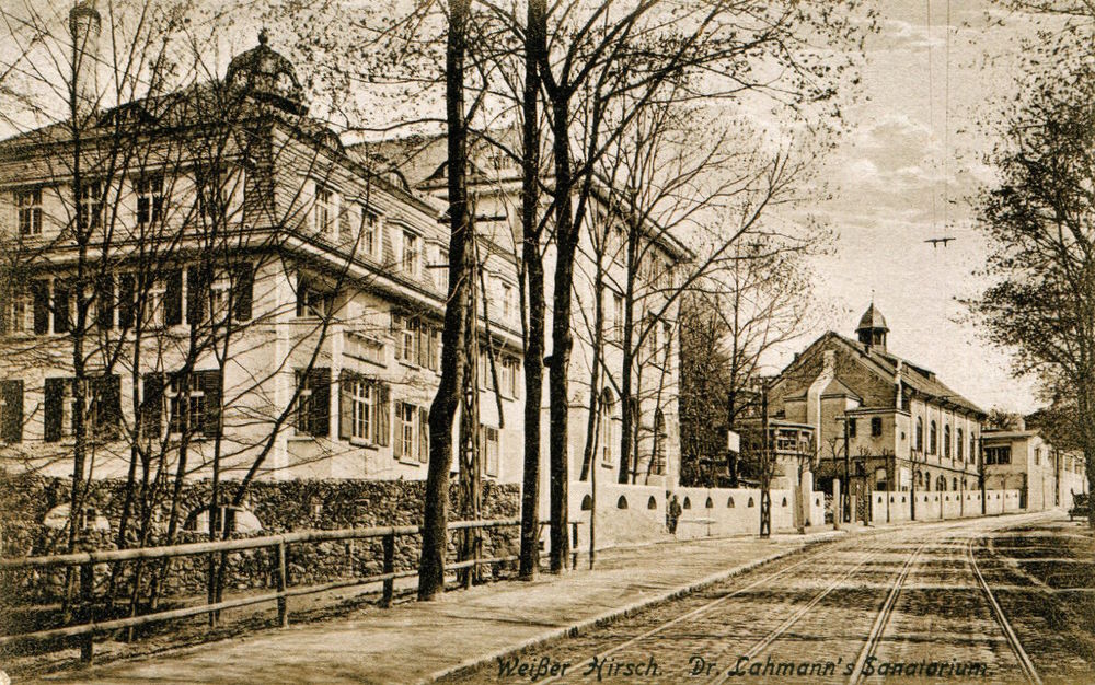 Bautzner Landstraße - Dr. Lahmanns Sanatorium