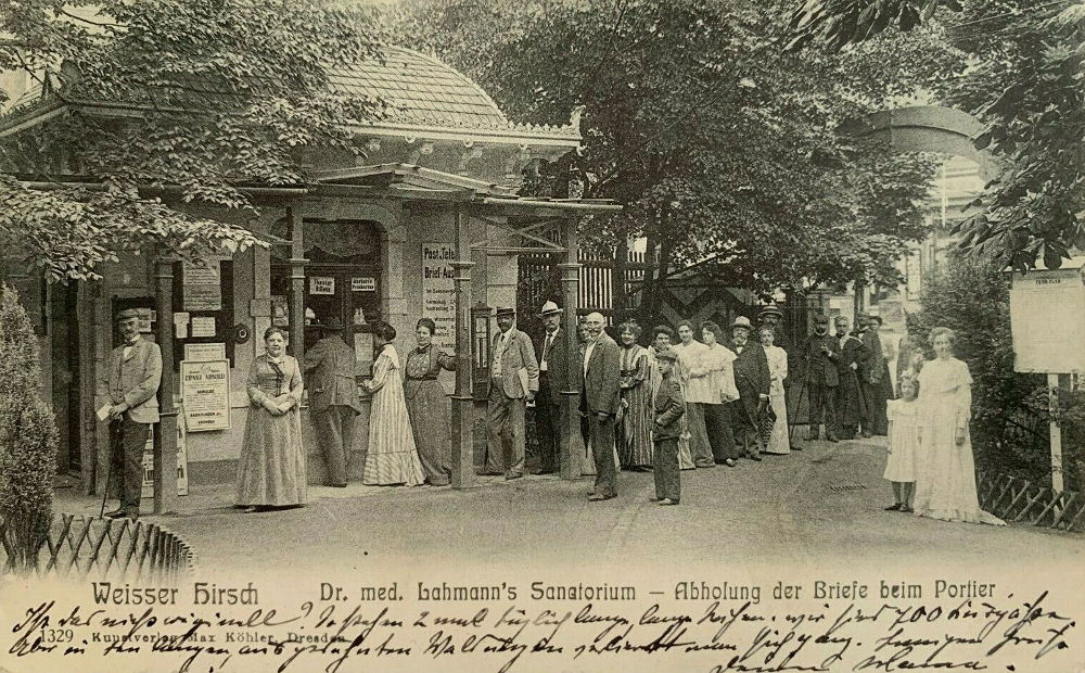 Bautzner Landstraße - Dr. Lahmanns Sanatorium