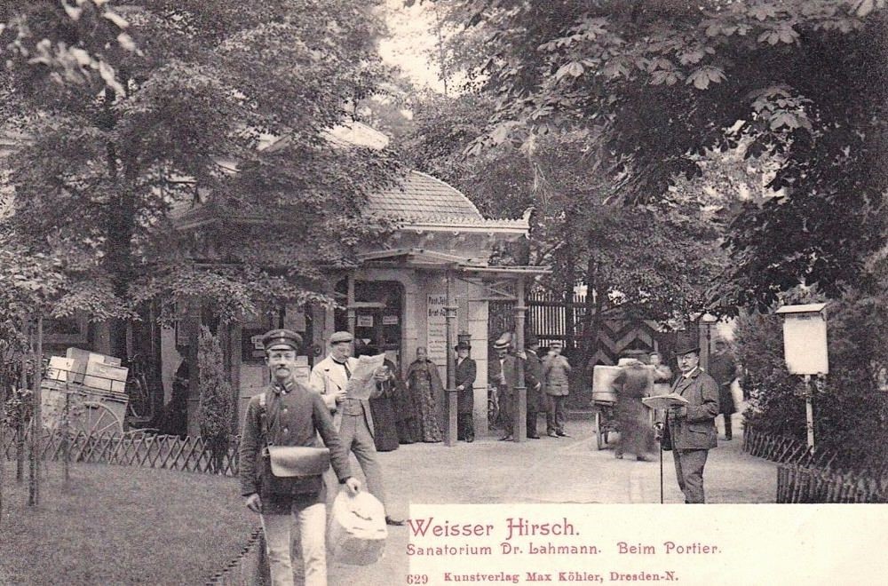 Bautzner Landstraße - Dr. Lahmanns Sanatorium