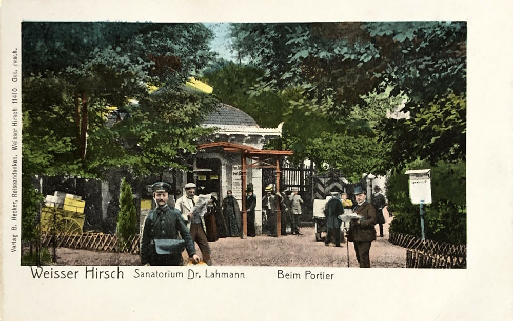 Bautzner Landstraße - Dr. Lahmanns Sanatorium