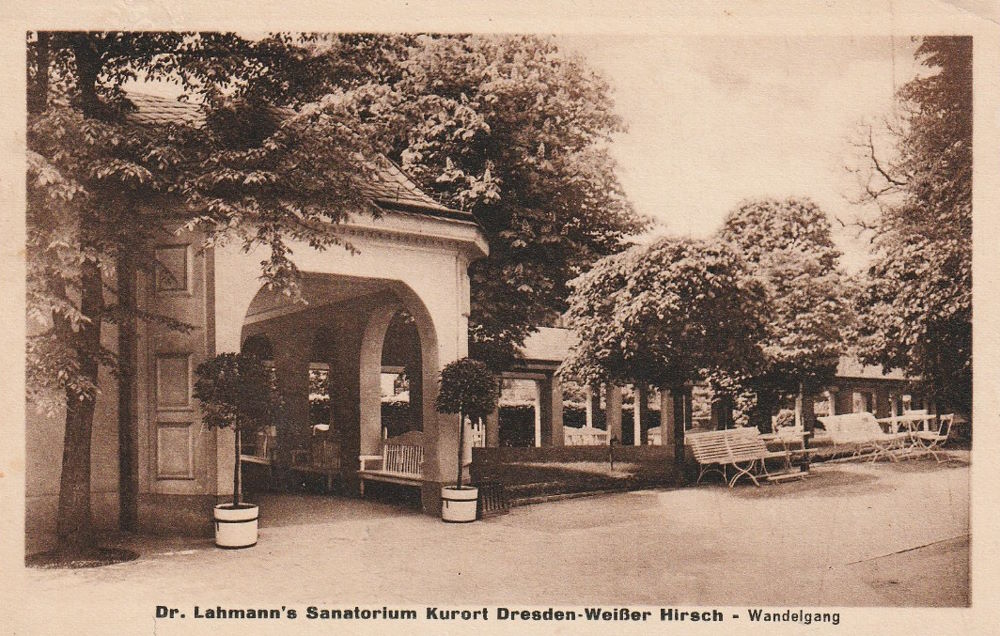 Bautzner Landstraße - Dr. Lahmanns Sanatorium