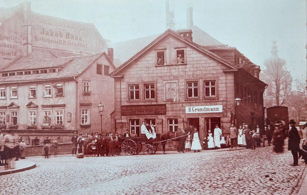 (Zwingerstraße 27) / Gerbergasse