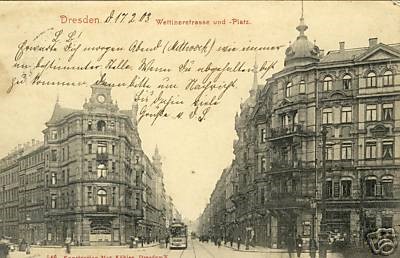 Schweriner Straße 53 (-1946 Wettiner Straße 53) / Wettiner Platz